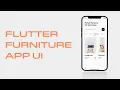 Furniture App - Flutter UI