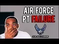 AIR FORCE PT Physical Test FAILURE 2019