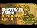 Shattrath Arena Vendor PvP Queue Location WoW TBC