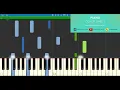 Download Lagu Way Back Home - Piano Tutorial - Piano Cover