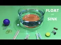 Float or Sink Why Things Float or Sink in Water Explain Floating and Sinking of Objects to Kids