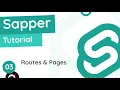 Sapper Tutorial - Routes