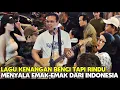 Lagu Penonton Dari Indonesia tak rilek Ikut Bob Menyanyi Bersama² Lagu Benci Tapi Rindu\