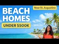 St Augustine Florida Beach Homes Near St Augustine under 500 000