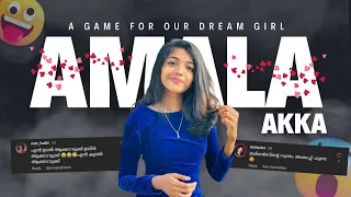 A Game for our Dear Amala Akka ππ₯Ί | Complete Entertainment !!!