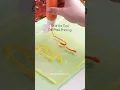 Gel Plate Printing leaf art prints