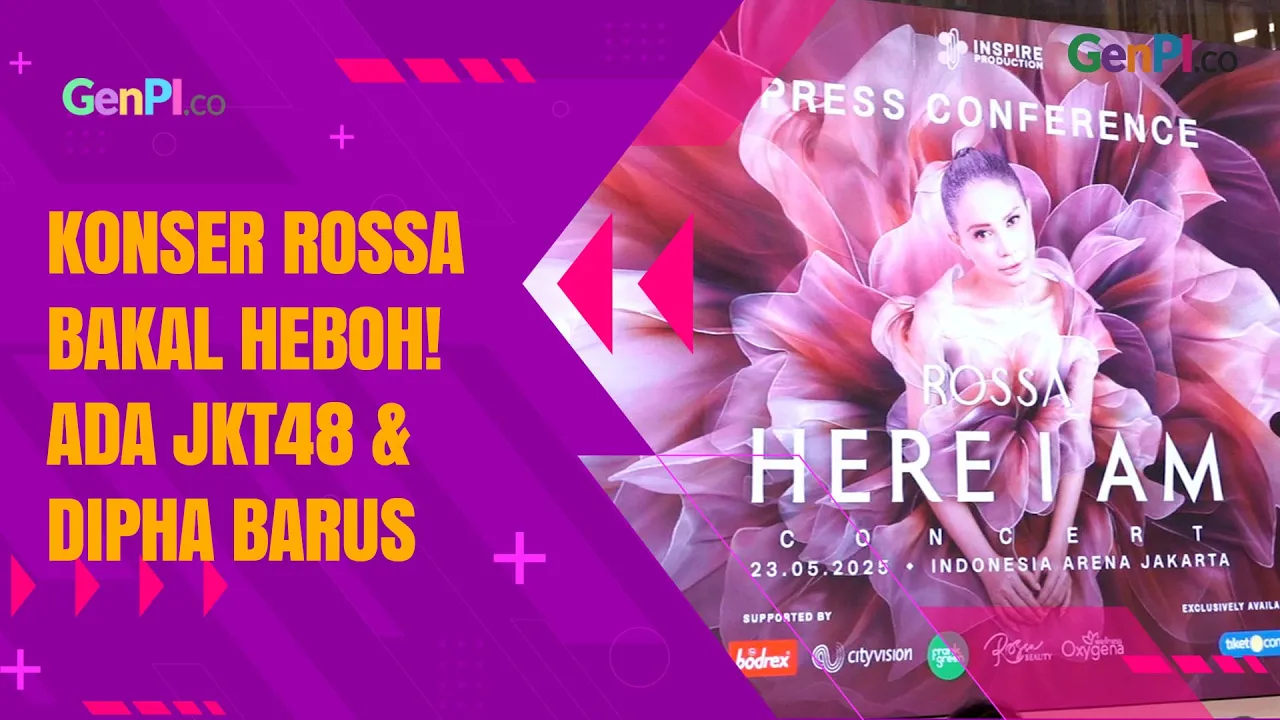 Rossa Gandeng JKT48 hingga Bernadya di Konser Here I Am