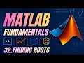 MATLAB - Finding Roots fzero simple Newton intuition