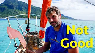 We Have a Problem 😣  (Calico Skies Sailing, Ep. 250)