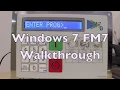 FM7 Windows 7 Walkthrough