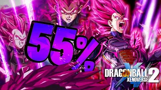 HOW GOOD IS LR ULTRA SUPERVILLAIN GOD VEGETA WITHOUT DUPES 55 DBZ Dokkan Battle