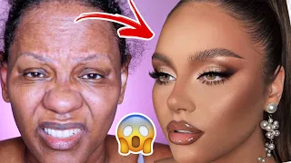 Makeup Transformation Top Model 😳😱 #makeuptutorial