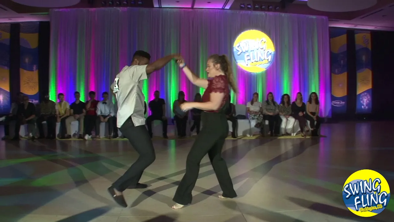 Swing Fling 2018 All Star Jack & Jill Edem Attikese & Brooklyn Lanham