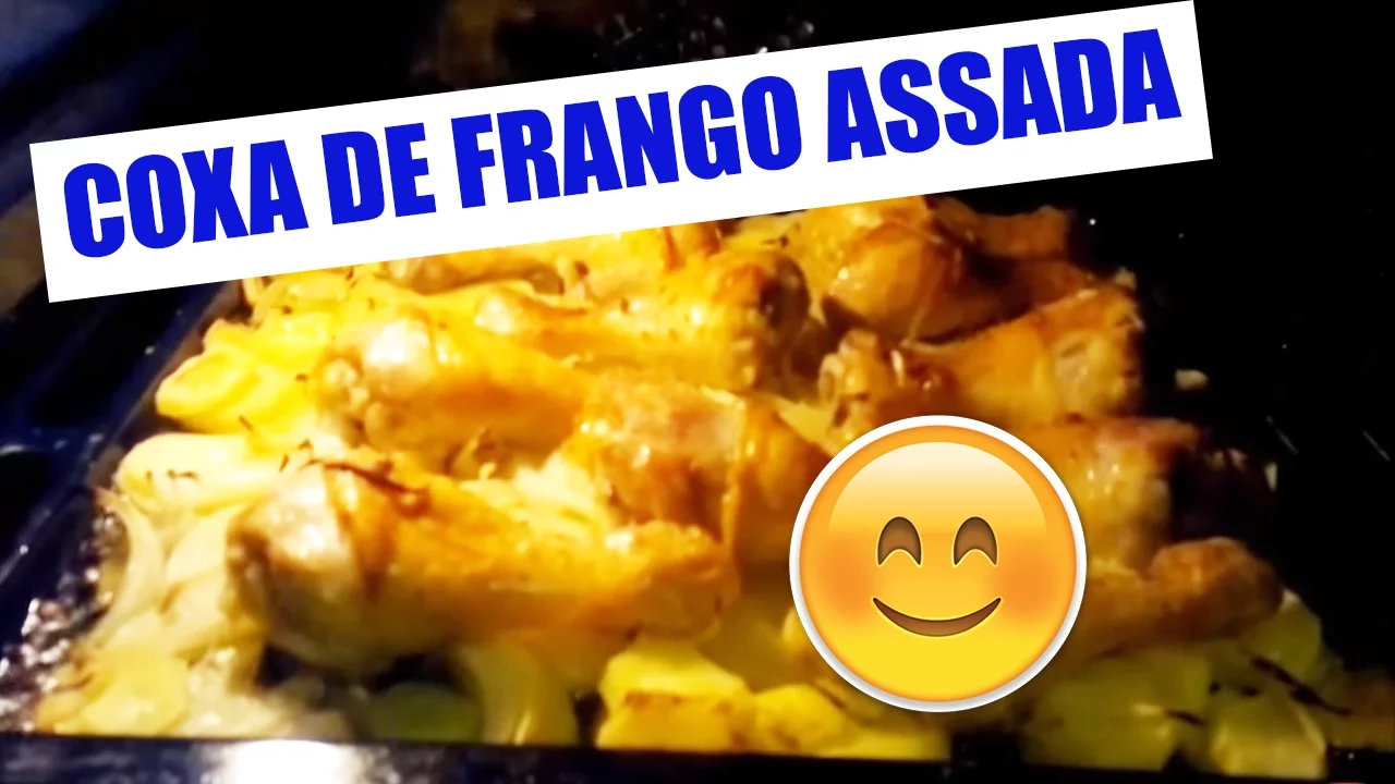 COMO FAZER COXA DE FRANGO ASSADA JULIANA FINAMORE
