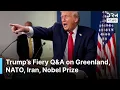 Lagu BREAKING NEWS: Trump Takes Questions on Greenland, NATO, Iran, Nobel Prize, Venezuela | AC1G