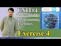 Unit 4 Computer programming exercise 4 chapter 4 Data and repetition Exercise 4 solution