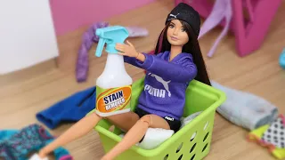 Life With Barbie Episode 37 Laundry Day 
