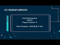 Visual Basic UTS Program Komputer B