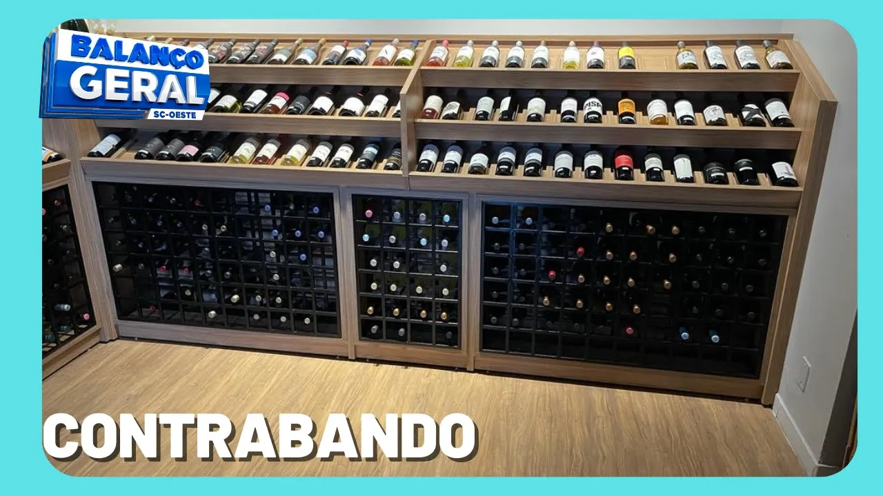 Contrabando de vinhos argentinos é alvo de operação em municípios de SC