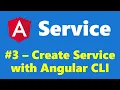 3 - Create a Service using Angular CLI