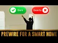 Smart Home Planning 101 AV Pre-wiring
