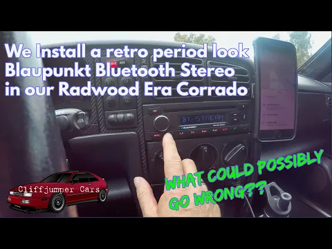 Download MP3 We Install a Radwood Period-Look Blaupunkt Stereo in our Corrado