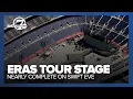 On Swift Eve the Eras Tour stage is nearly complete at Empower Field