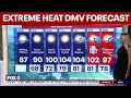 DC weather Extreme heat expected this week across the DMV