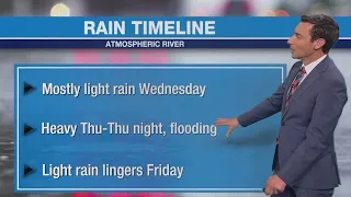 Atmospheric river may bring heaviest rain of season in Los Angeles
