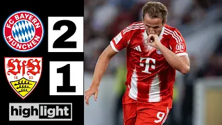 FC Bayern Munich VS VfB Stuttgart 2 1 HIGHLIGHTS DFL Supercup Final 