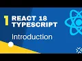 React TypeScript - 1 Introduction