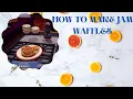 jam waffles cooking intro
