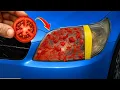 Download Lagu Auto Shops HATE This Trick! Restore Old Headlights in 1 Minute with a TOMATO! 😱