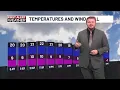 Bright Breezy and Brisk Sunday ahead