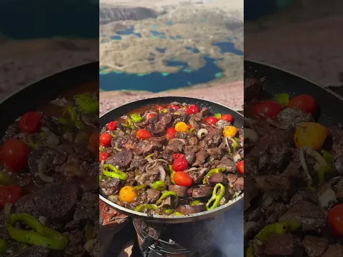 Путь Кекеев- говяжьи почки с овощами #motivation #готовканаприроде #boxing #тожевкусно #camping