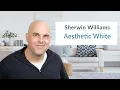 Sherwin Williams Aesthetic White Color Review