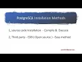 PostgreSQL Installation on Red hat Linux with EDB method