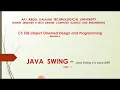 JAVA SWING vs JAVA AWT - CS206 Object Oriented Design And Programming