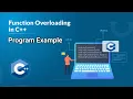Function Overloading in C Program Example