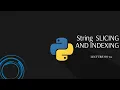 Strings - Indexing Slicing Lecture 4 Python Full Course For Beginners