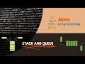 Implementation of Stack and Queue in Java Programming
