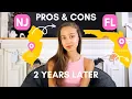 NEW JERSEY TO FLORIDA My life in South Florida 2 years later pros cons moving regrets