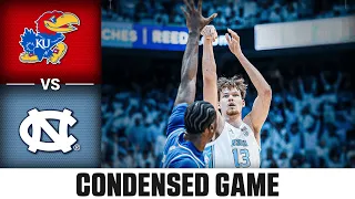 Kansas Vs North Carolina Condensed Game 2025 26 ACC Men S Basketball 