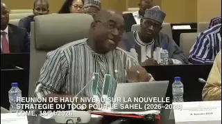 Le discours du Président de la Commission Nationale de l'AES du Burkina Faso, Bassolma BAZIE à  Lomé