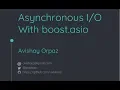 Boost Asio CoreCpp on May18