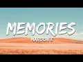 Maroon 5 - Memories (Lyrics)