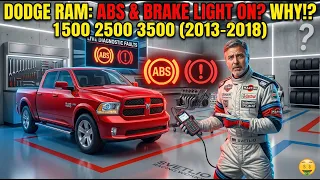 Dodge Ram ABS Brake Light Fix 2013-2018 1500 2500 3500