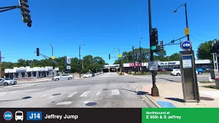 CTA s Ride the Routes Route J14 Northbound Real-time