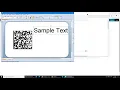 Bartender IUID Template Demo Part 2 - Linking text and barcodes
