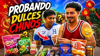 Probando dulces de china y corea 😳😳 #dulces #humor  